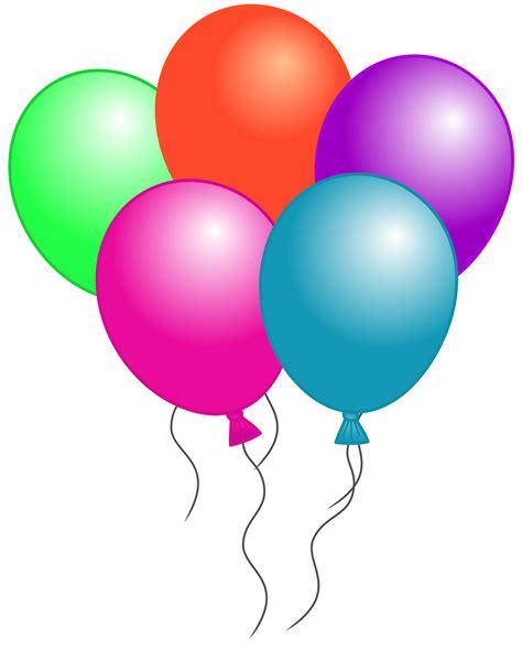 Free Birthday Balloon Clip Art Free Clipart Images