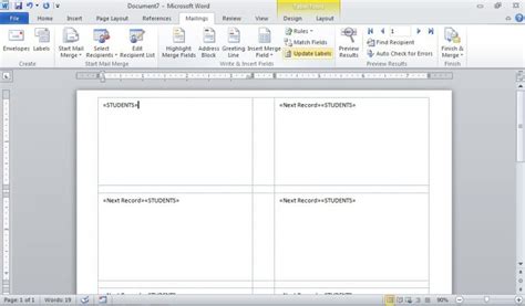 10 Things You Should Know About Printing Labels In Word 2010 With