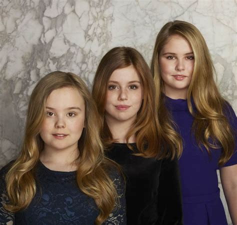 Princesses Ariane Alexia Et Catharina Amalia Mars 2018 Photo Publiée Le 26 Avril 2018 à L