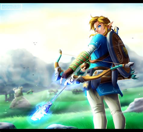 The Legend Of Zelda Breath Of The Wild Link By Kortrex On Deviantart