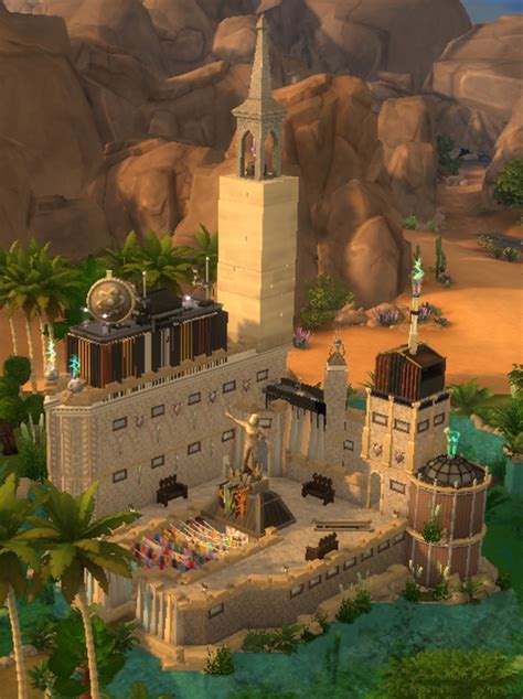 Maz Castle By Valbreizh At Mod The Sims Sims 4 Updates
