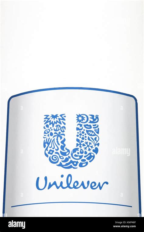 Logo Unilever Sur Le Produit Banque De Photographies Et Dimages à