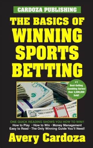 Create an account or log into facebook. The Basics of Winning Sports Betting | Sports Betting Books