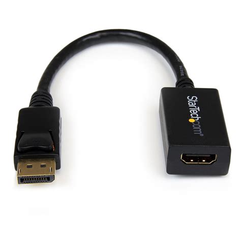 Amazon.com: StarTech.com DP2HDMI2 DisplayPort to HDMI Video Adapter ...