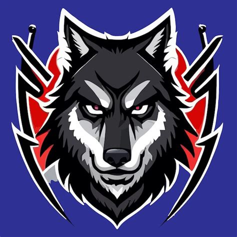 Premium Vector Wolf Head Mascot Logo Design Esport Gaming
