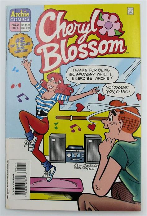 Cheryl Blossom 2 October 1995 Archie Comics Comic Books Modern Age Hipcomic
