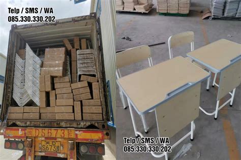 Logic premio 100 meja belajar kerja komputer kantor kayu kaki besi: Harga Kursi dan Meja Sekolah - Power D Furniture