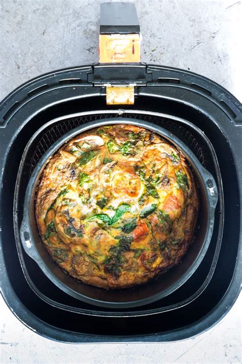 Air Fryer Breakfast Frittata Gf Lc Ok In2 Wales