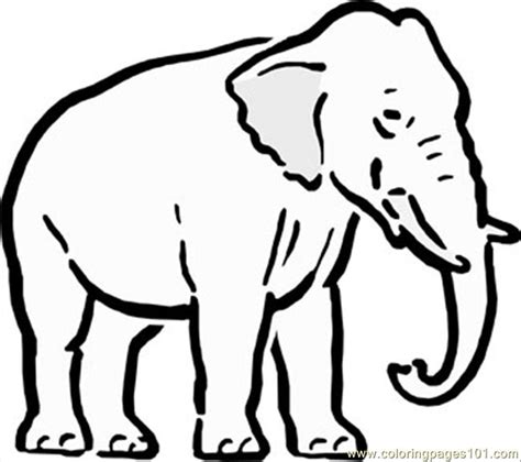 Cartoon animals coloring pages it is not education only, but the fun also. Cartoon Elephant Coloring Pages - GetColoringPages.com