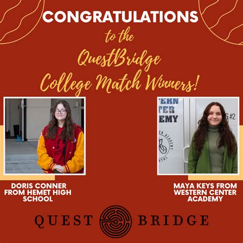 Two HUSD High Babe Seniors Receive The QuestBridge National College Match Scholarship