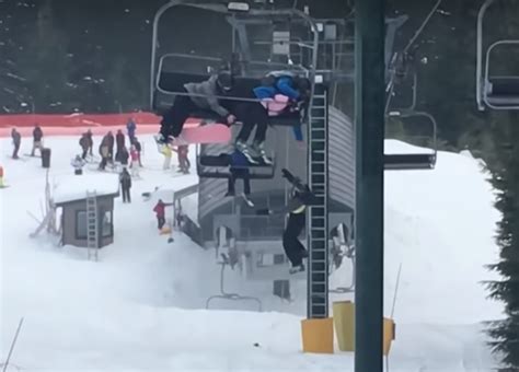 Teens Save Kid Dangling Off Ski Lift By Turning Fence Into A Net Thrillist