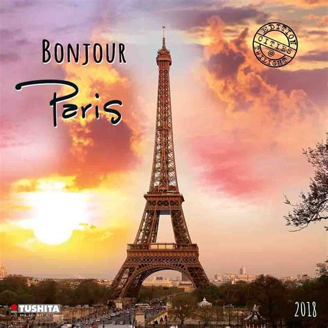 Bonjour Paris Calendars 2021 On Ukposterseuroposters
