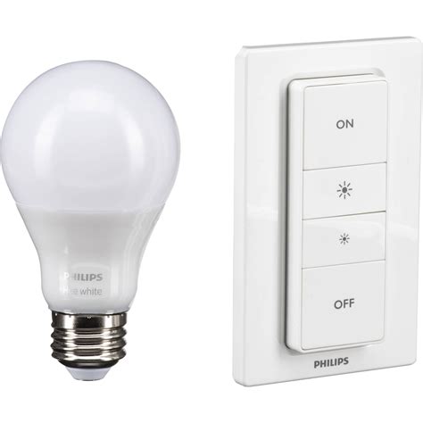 Philips Hue A19 Wireless Dimming Kit (White) 530350 B&H Photo