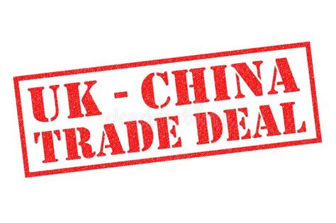 Uk China Trade Deal Stock Illustration Illustration Of Header 118377115