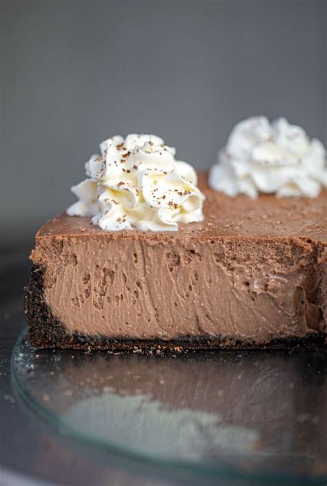 Ultimate Chocolate Cheesecake With Oreo Crust Dinner Then Dessert
