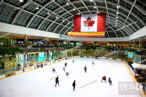 Mall Hockey Rink Ice Palace West Edmonton Mall Worlds Largest