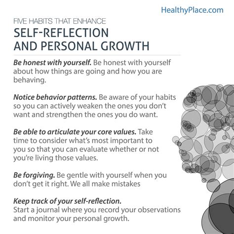 Five Tips On Self Reflection For Personal Growth Healthyplace