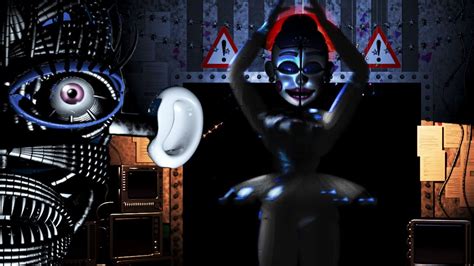 Fnaf 2 Withered Ballora Jumpscare Mod Youtube