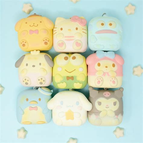 Sanrio Sweet Roll Chigiri Pan Squishy Toys For Boys Kids Toys