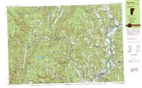 Putney Topographic Map 125000 Scale Vermont