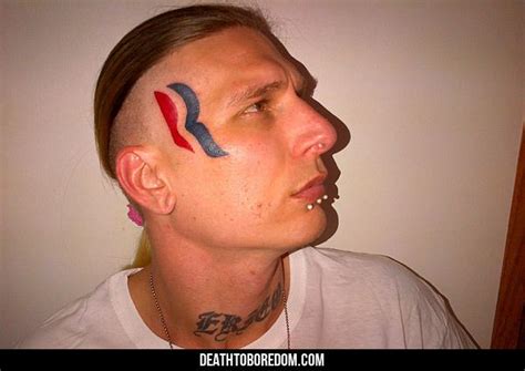 12 Of The Craziest Face Tattoos Found On The Internet Wtf Face Face