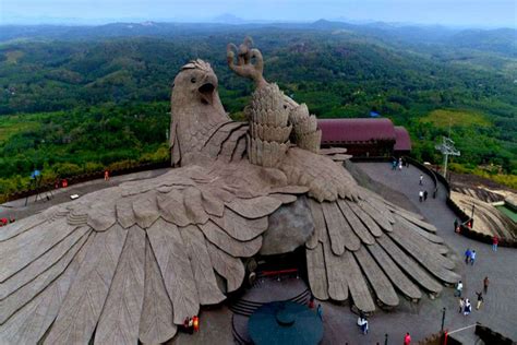 Jatayu Adventure Centre In Kerala Has The Worlds Largest Bird