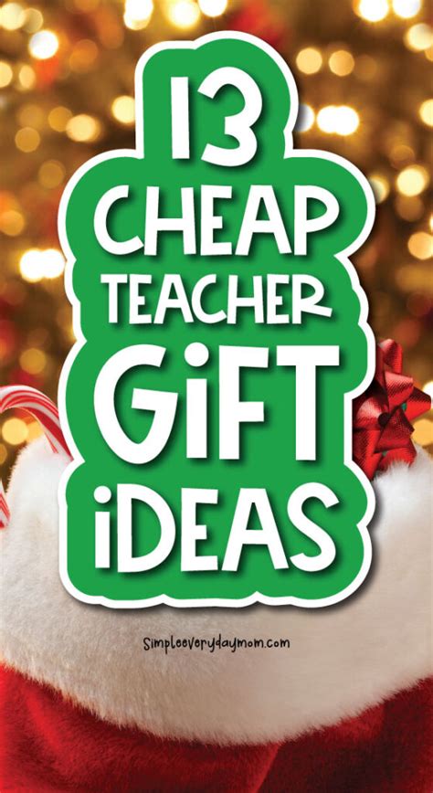 13 Cheap Teacher Christmas Ts To Give