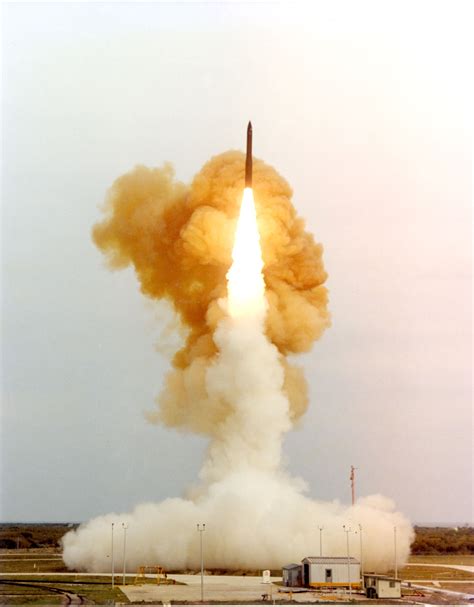 Minuteman Missile Test Launch