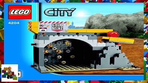 Lego Instructions City Mining 4204 The Mine Book 3 Youtube