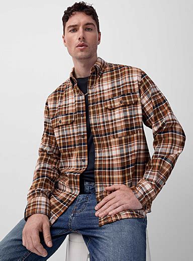 Check Flannel Shirt Comfort Fit Le 31 Shop Mens Check And Plaid