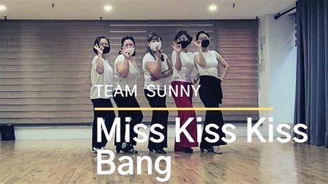 Miss Kiss Kiss Bang Line Dance Beginner Sonja Hemmes Demo Youtube