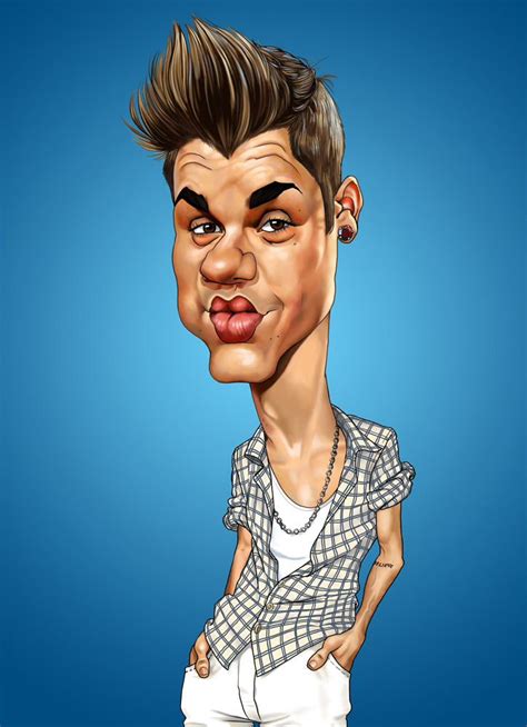 Justin Bieber Funny Caricatures Celebrity Caricatures Caricature