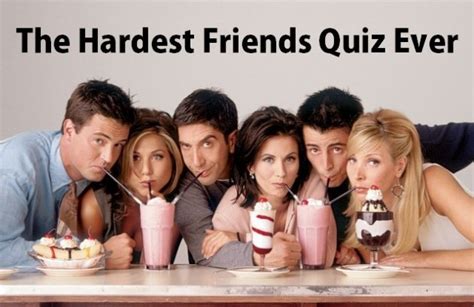 Complete your quiz offer with 100% accuracy and get credited. The Hardest Friends Quiz Ever · The Daily Edge