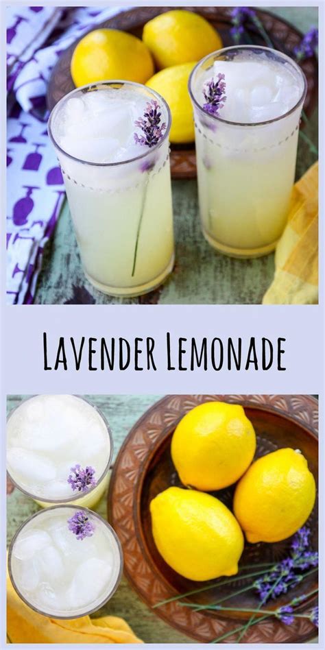 Lavender Lemonade Lemonade Recipe Lavender Lemonade Lavender