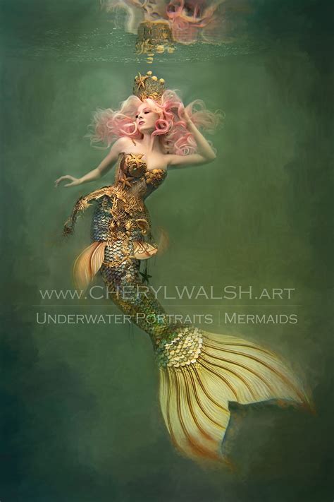 Mermaid By Cheryl Walsh Fine Art Photography Mermaid Photography