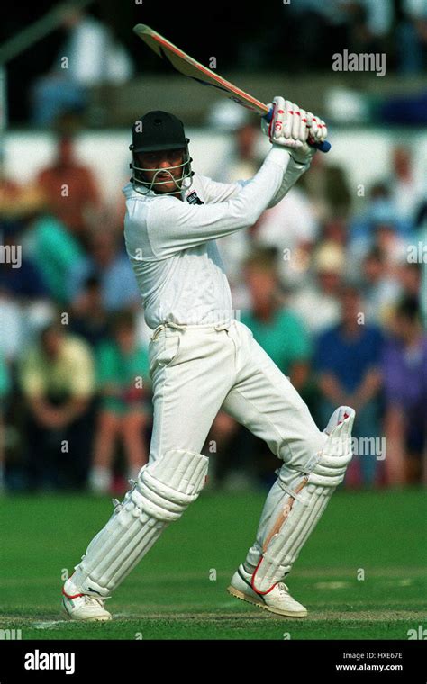 Mohammed Azharuddin India And Derbyshire Ccc 20 January 1992 Stock Photo