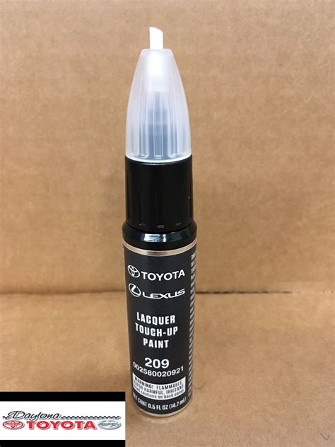 Genuine Toyotascionlexus Touch Up Paint 209 Black Sand Pearl