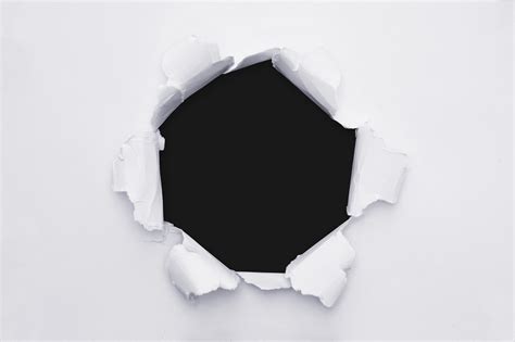 Transparent Hole In Paper Png Psdgraphics