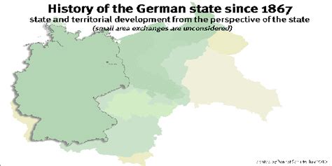 The Territorial Evolution Of Germany From 1867 To The Present