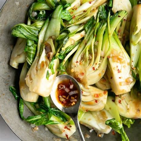 10 Minute Garlic Bok Choy Recipe Wzrost