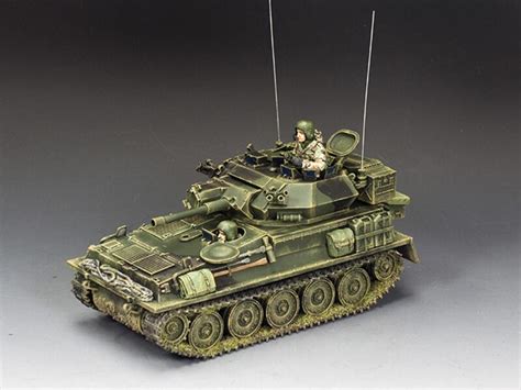 Falklands War Scorpion Tank Driver And Commander Tf006 Metal Toy