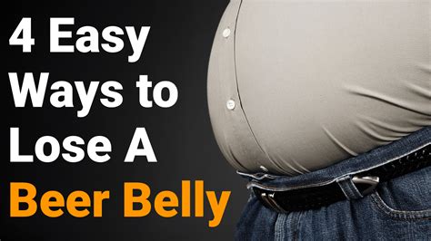 4 Easy Ways To Lose A Beer Belly