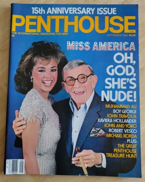 Penthouse Magazine September Vanessa Williams Issue Miss America