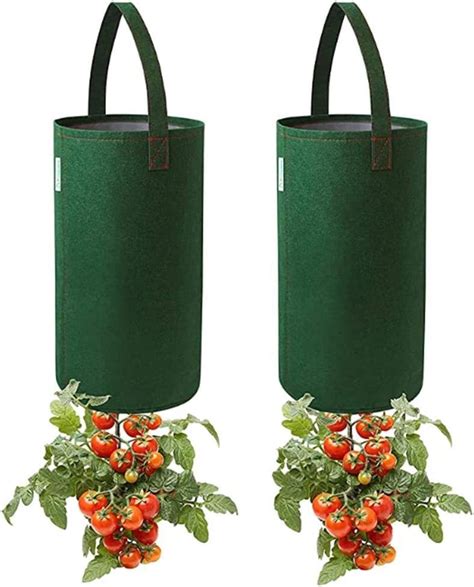 Yunhigh Uk New Tomato Grow Bag 2pcs Hanging Tomato Planter Growbag