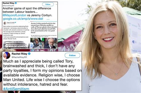 Rachel Riley Lists The Anti Semitic Insults Shes Received From Labour