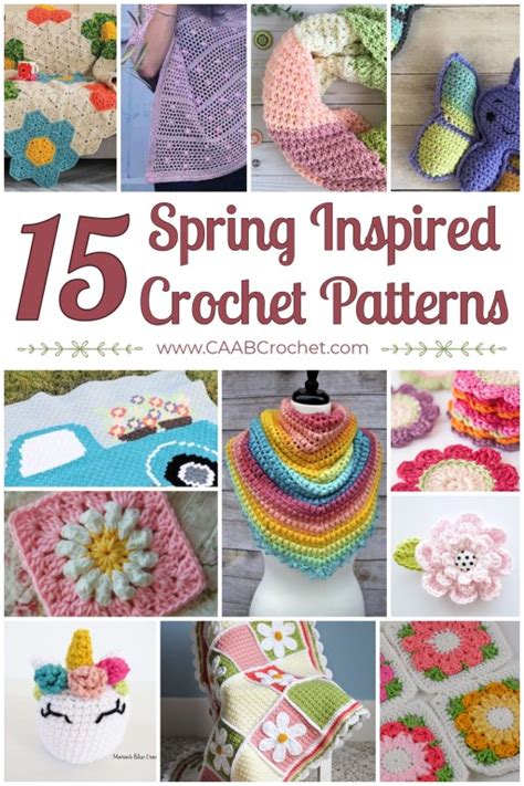 Spring Crochet Patterns Cute As A Button Crochet And Craft