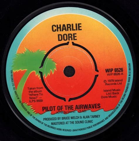 Charlie Dore Pilot Of The Airwaves Vinyl Records And Cds For Sale Musicstack