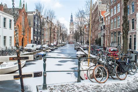 Siberian Winter In Amsterdam The Frozen City In 13 Photos