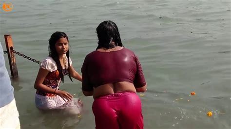 Indian Bathing Openly Telegraph