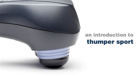 Thumper Sport Hand Held Percussive Massager Thumper® Touch Of Modern